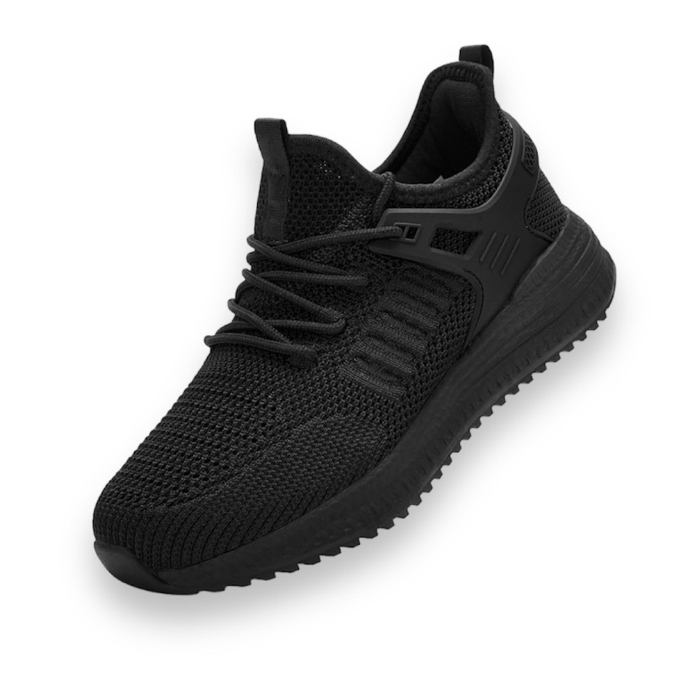 NWT - Black KPP Comfy Lightweight Mesh Workout Sneakers Shoes with Memory Foam